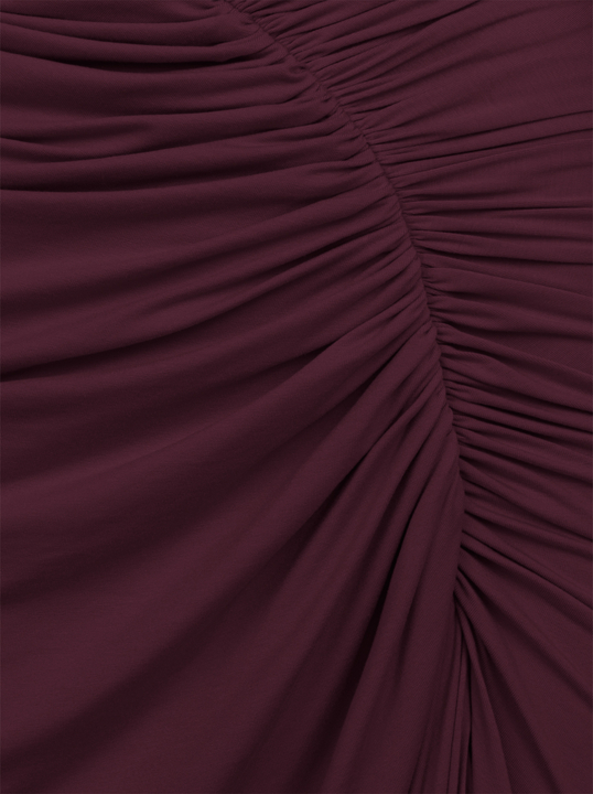 Sorella - Sukienka z dekoltem 3 w 1 ECOVERO™ blackberry