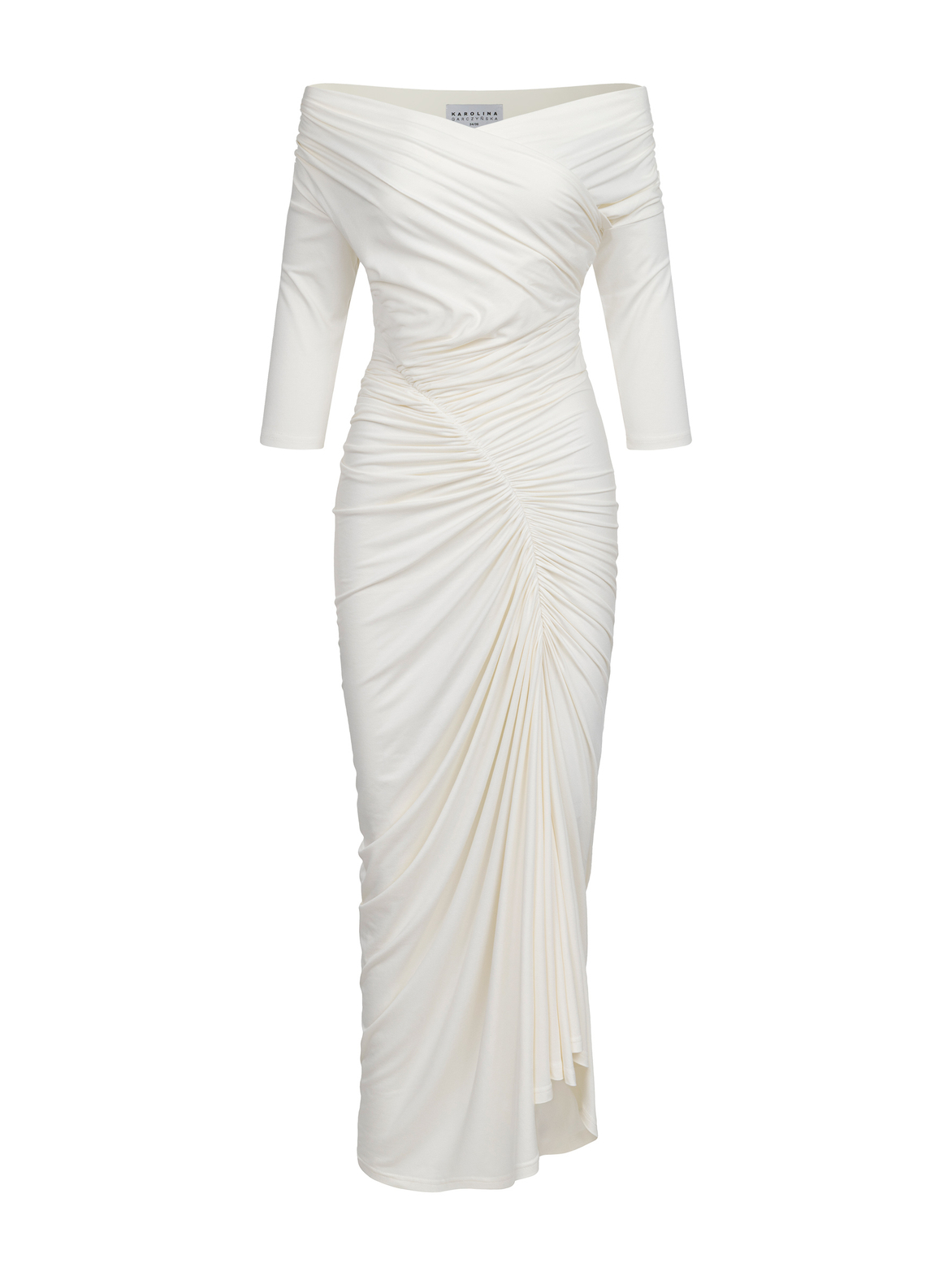 Sorella - Sukienka z dekoltem 3 w 1 AirJet ecru