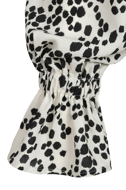 Aura - Bluzka z wiązaniem Cruella en Chic ECOVERO™