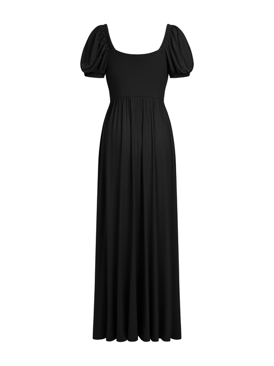 Opera - Sukienka soft drama ECOVERO™ czarna