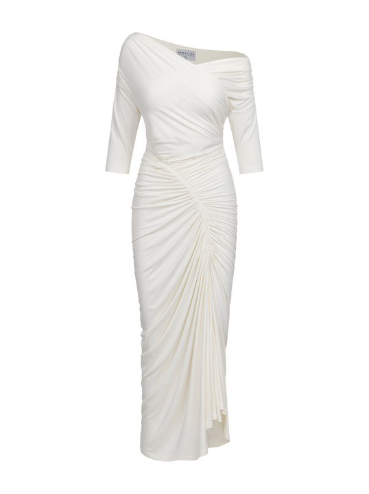 Sorella - Sukienka z dekoltem 3 w 1 AirJet ecru