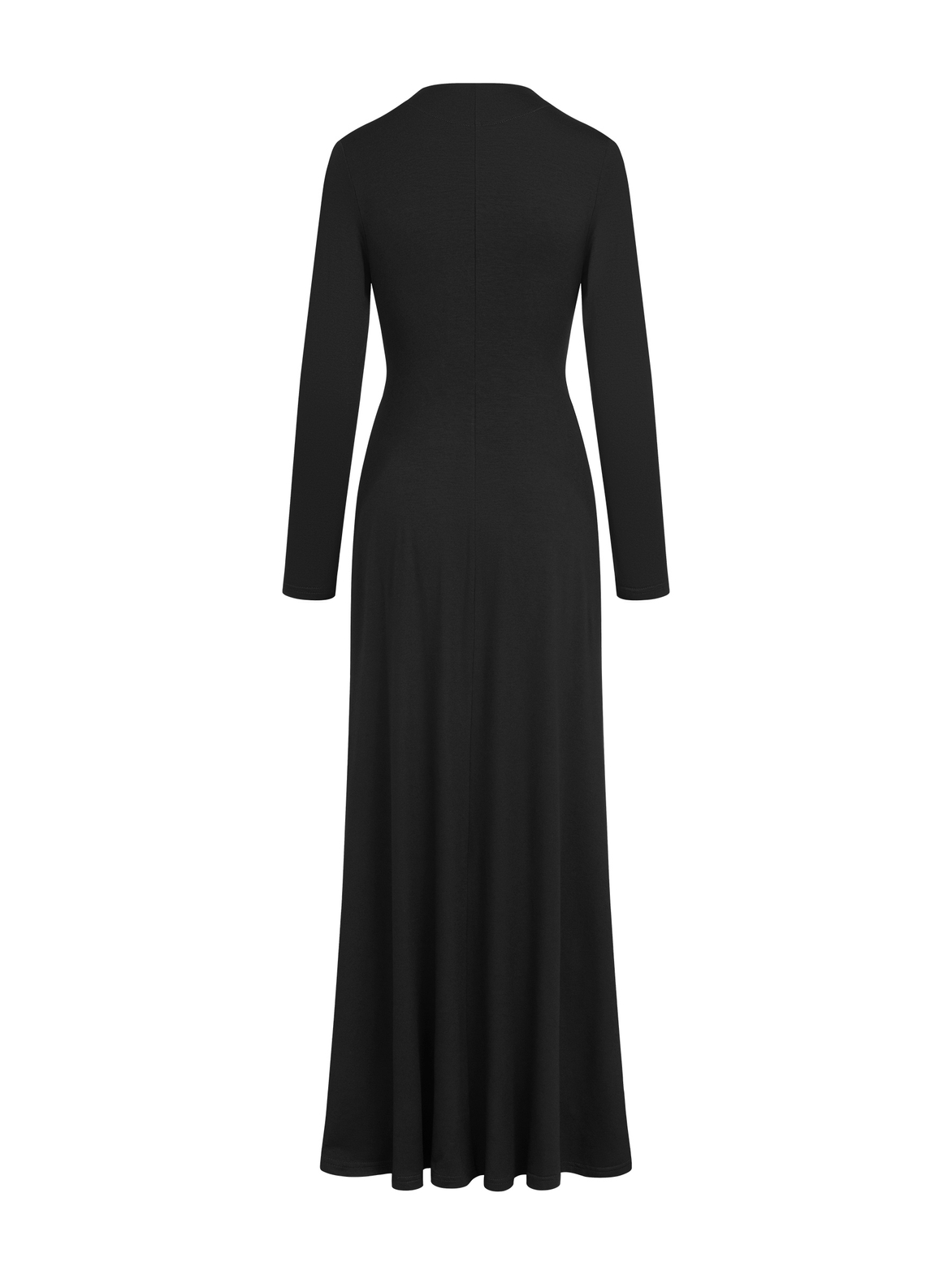 Venice maxi - Sukienka z przełożeniem ECOVERO™ czarna