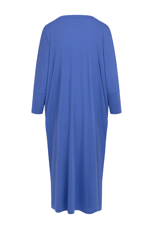 Ida Midi - sukienka oversize z rękawem 3/4 w kolorze PANTONE Very Peri