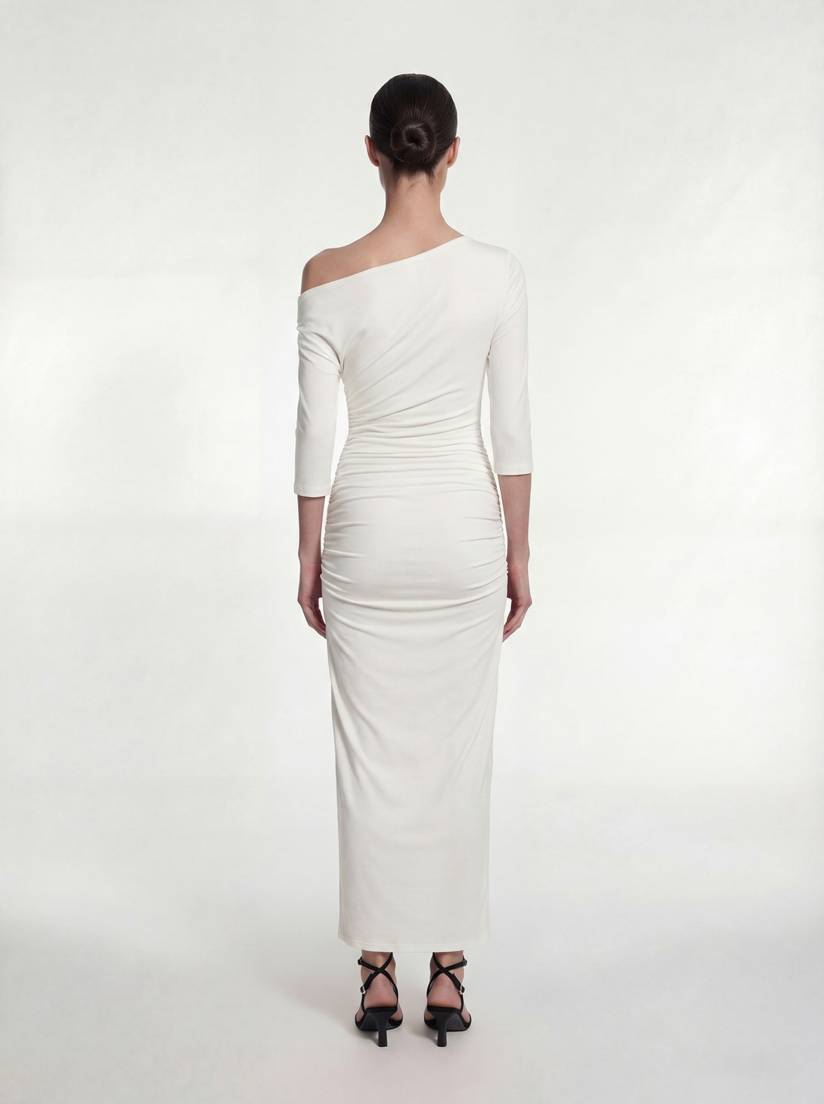 Sorella - Sukienka z dekoltem 3 w 1 AirJet ecru