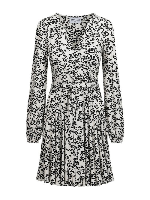 Gaja Mini - Sukienka z godetami we wzorze Cruella en Chic