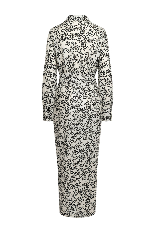 Nairobi - Rozpinana sukienka z marszczeniem Cruella en Chic ECOVERO™