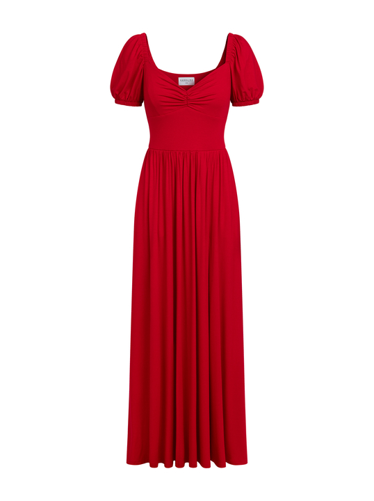 Opera - Sukienka soft drama ECOVERO™ czerwona
