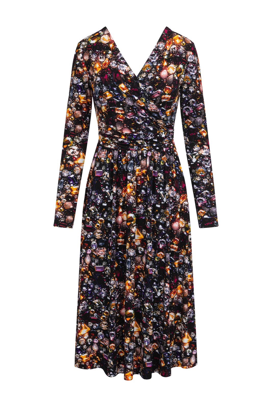 Rosa Midi - Sukienka z dekoltem na plecach